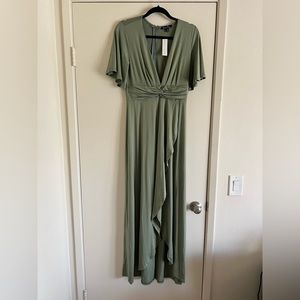 Sage Green Dress